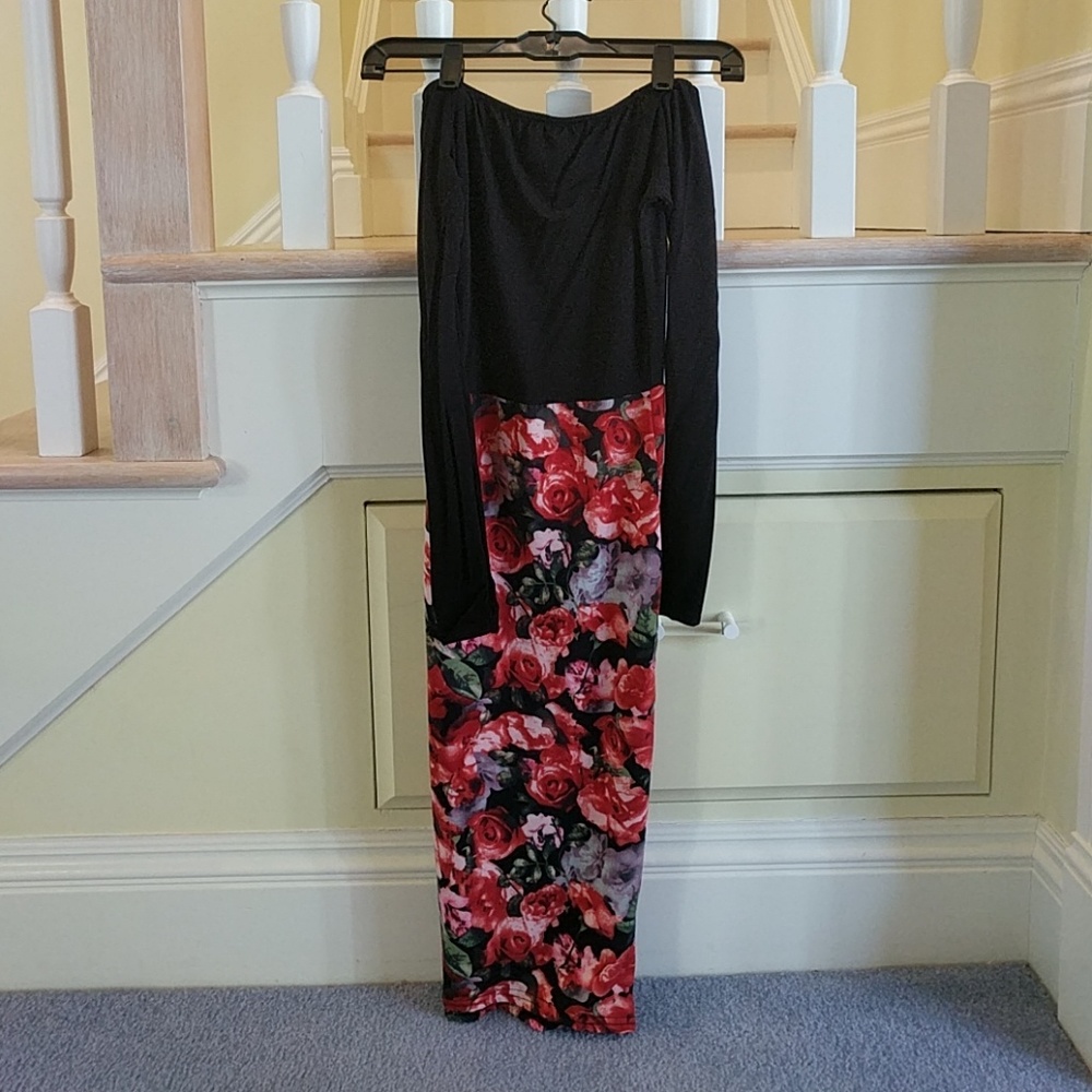 ASOS Two toned off the should dress